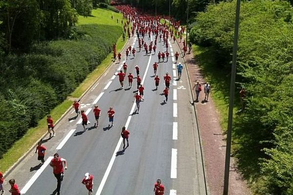 Foulées de la liberté, Caen, 13 juin 2014