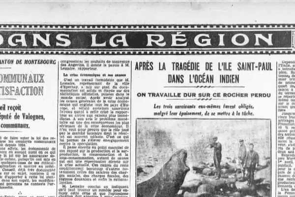 La tragédie fait la Une des journaux