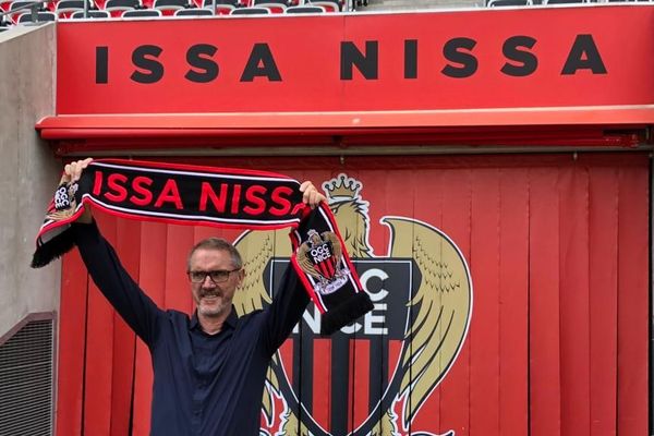 Bob Ratcliffe, président d’INEOS Football ce mardi au Stade Allianz à Nice.