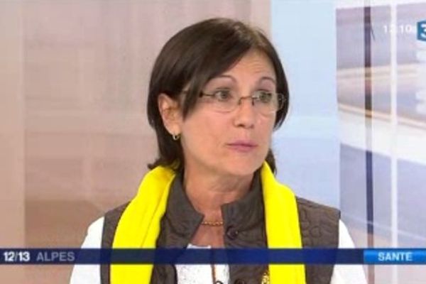 Evelyne Desgranges, coordinatrice Téléthon Isère Sud