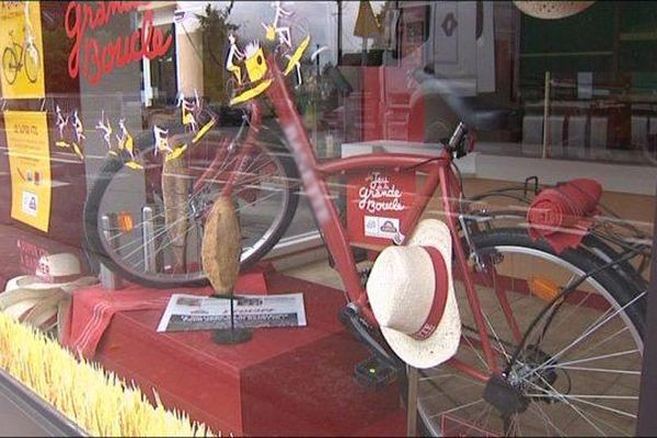 Vitrine d'une boulangerie belfortaine