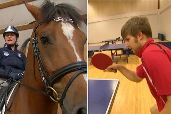 Céline Gerny et Lucas Créange s’apprêtent à participer aux jeux paralympiques de Rio. 