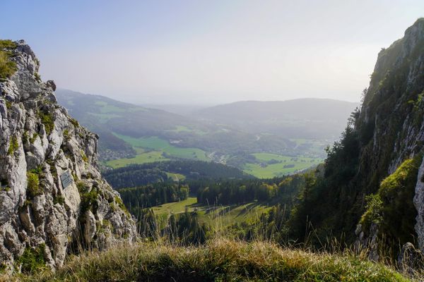 Le Mont d'Or, massif du Jura, à Métabief.