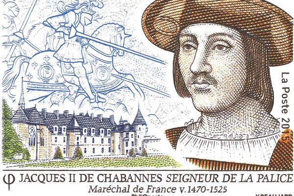 Futur timbre à l’effigie de Jacques II de Chabannes