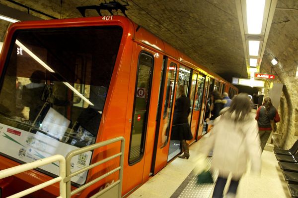 Après deux semaines d'intervention, le funiculaire de Saint-Just reprend son service