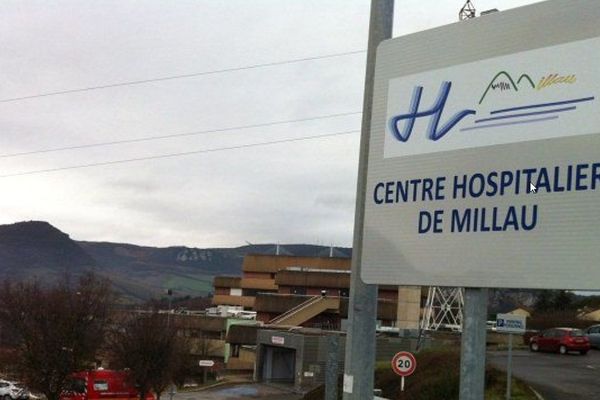 Le centre hospitalier de Millau.