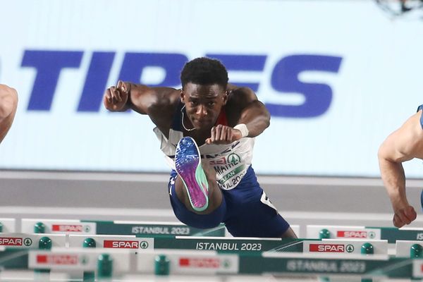 Just Kwaou Mathey sur 110 mètres haies a signé le temps qualificatif pour les championnats du monde d'athlétisme