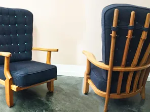 Le fauteuil grand repos de Guillerme et Chambron, modèle emblématique de la collection "VotreMaison"