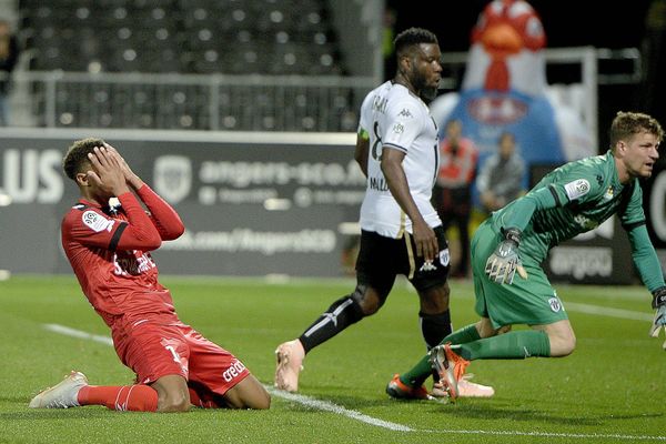 Le match entre Guingamp et Angers, le 29 septembre 2018 