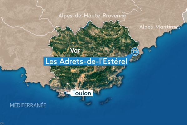 Un grave accident s'est produit ce mardi matin sur l'autoroute A8, au niveau des Adrets-de-L' Estérel.