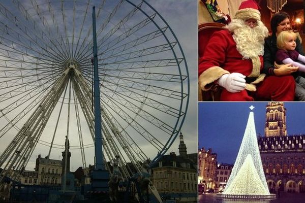 La Grande roue à Lille, les marchés de Noël dans les villages, Arras illuminée : c'est (presque) Noël !