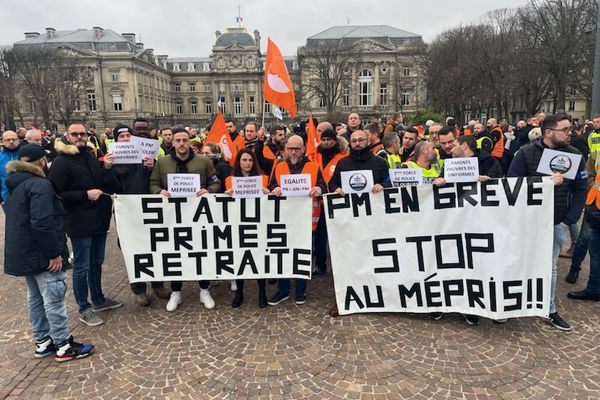 Parmi les revendications, la demande d'une même bonification que la police nationale : la bonification dite du cinquième.