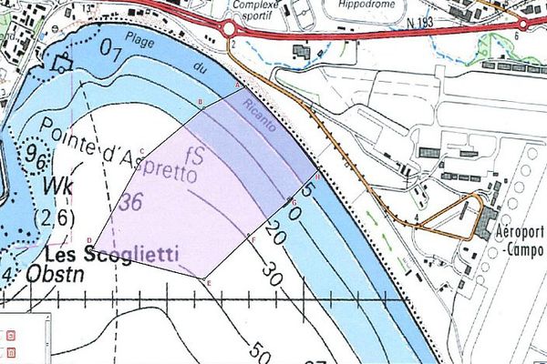 Ajaccio - Une partie de la plage du Ricantu interdite à la baignade et à la navigation