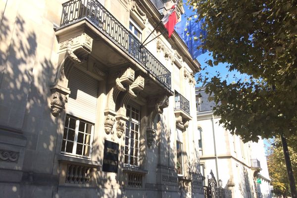 Le tribunal administratif, avenue de la paix à Strasbourg