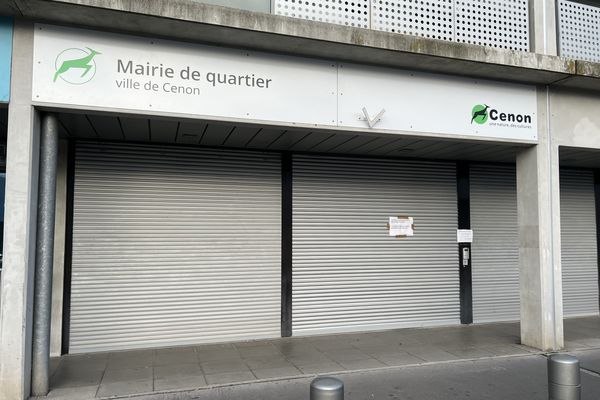 La mairie de quartier de la Morlette à Cenon garde ses portes closes depuis l'agression