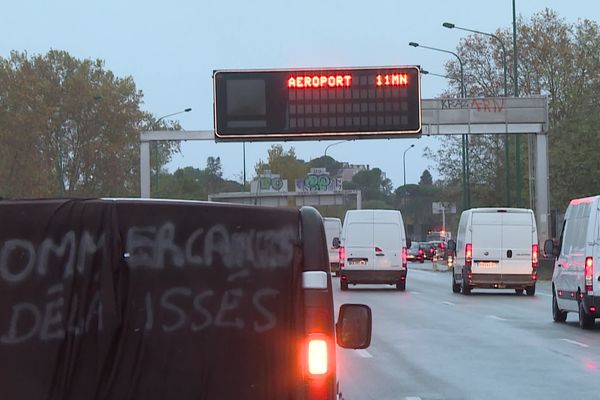 Le périphérique intérieur subit de forts ralentissements ce mercredi 20 novembre.