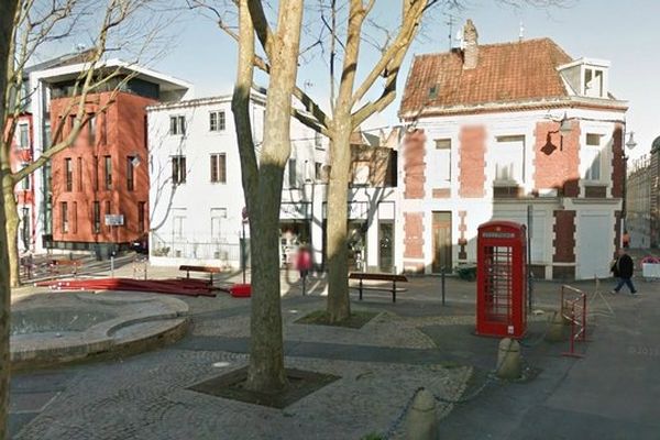 L'homme a été arrêté place d'Ipswich à Arras.