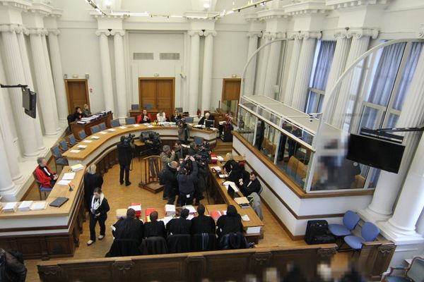 La cour d'Assises du Nord à Douai, le lundi 21 janvier 2103. 