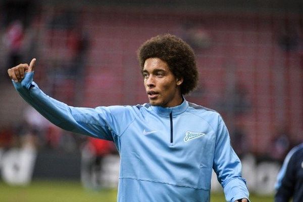 Le milieu de terrain international belge du Zenit Saint-Pétersbourg, Axel Witsel.