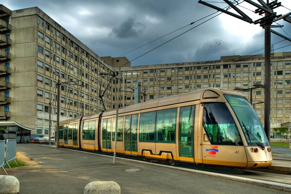 Un tramway à La Source en 2015, image d'illustration.