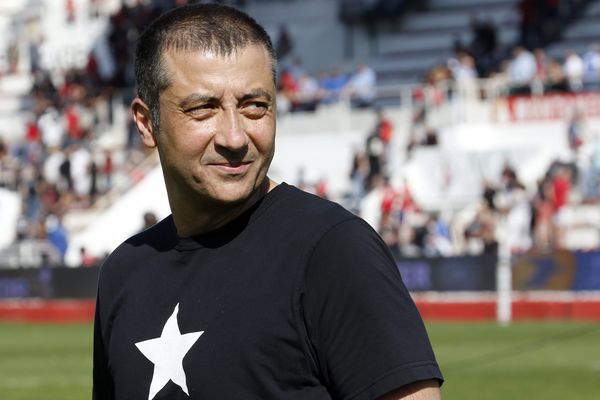 Le président MOURAD BOUDJELLAL heureux de la victoire du RCT