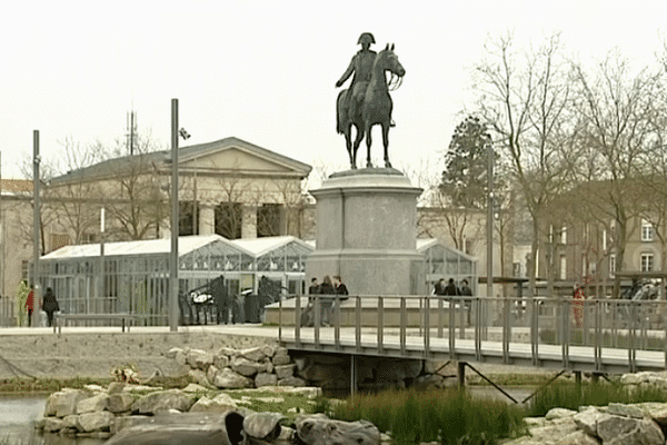 La place napoléon à la Roche/Yon