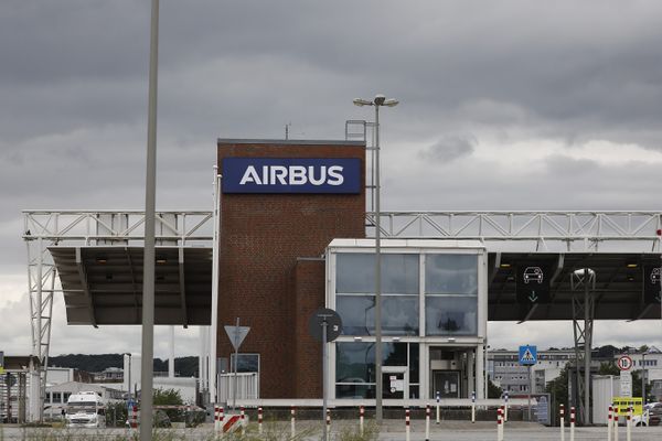 Le site Airbus d'Hambourg en Allemagne.