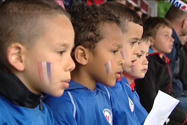 La journée nationale des débutants dans les tribunes du stade de Besançon