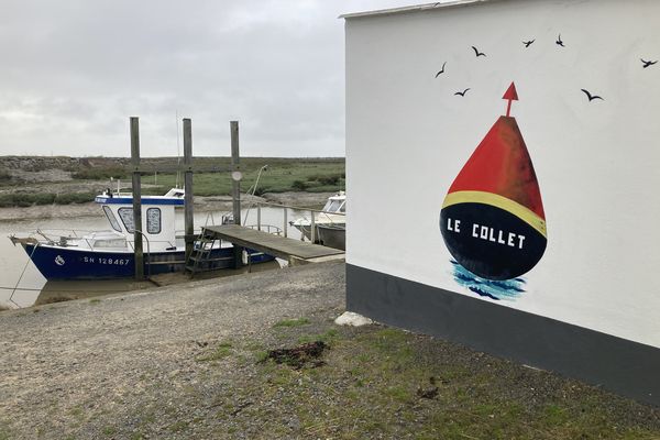 Le port du Collet, un des ports impactés par l'interdiction préfectorale de vendre les huitres de la zone des Grands Rochers