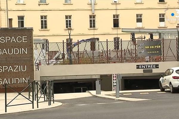 Après plusieurs années d'attente, à Bastia, le parking Gaudin afin ouvert. 