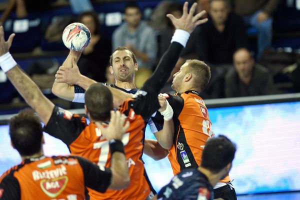 Le Montpellier handball a été très accroché par les Hongrois de Szeged - 29 novembre 2015