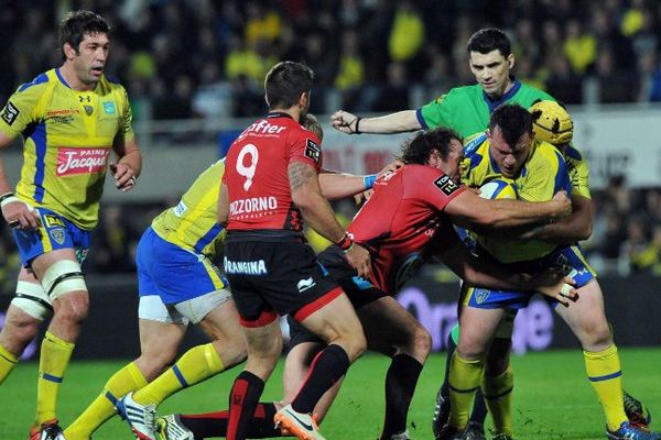 ASM - RC Toulon : les meilleurs ennemis se retrouveront le samedi 28 novembre au Stade Marcel-Michelin (archive 2014)