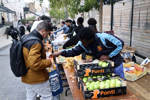 Image d'illustration. Les étudiants sont de plus en plus nombreux à se rendre aux distributions alimentaires.