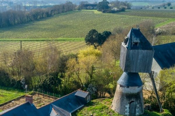 Le moulin de Brissac a perdu ses ailes en 1996. Il pourra bientôt être restauré et sauvé de l'effondrement, grâce à sa sélection par la Mission patrimoine, financée par la vente de tickets à gratter.