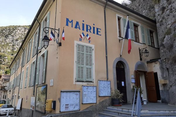 La mairie de Saorge.