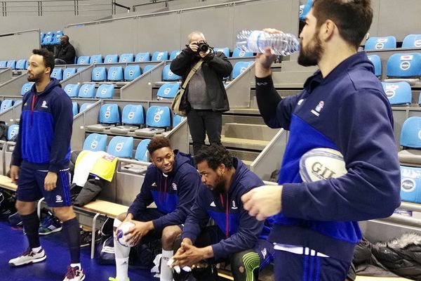 Les Bleus au Palais des Sports de Toulouse