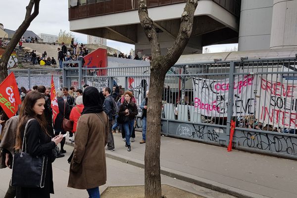 Le site Tolbiac de l'Université Paris 1, le 11 avril 2018.