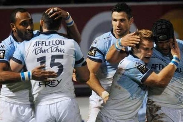 La joie des Bayonnais en Top 14 