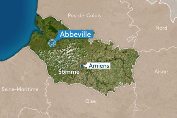 Le suspect a été placé en garde à vue au commissariat d'Abbeville. 