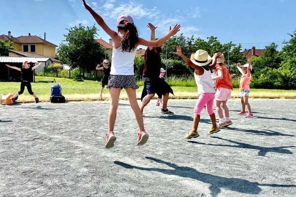 Dans cette école de danse de Pierre-Buffière, les cours ont pu reprendre en extérieur uniquement depuis le 19 mai 2021.