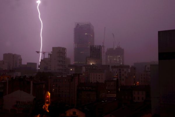 Le département des Bouches-du-Rhône est en vigilance jaune orages.