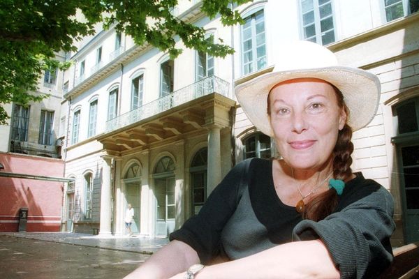 Bernadette Lafont ici à Marseille