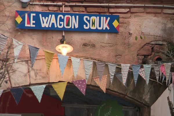 Le Wagon Souk situé au parc Gruber à Koenigshoffen est menacé d'expulsion.