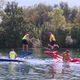 120 concurrents participent aux 50emes championnats de France de joutes nautiques sur le plan d'eau de Schiltigheim