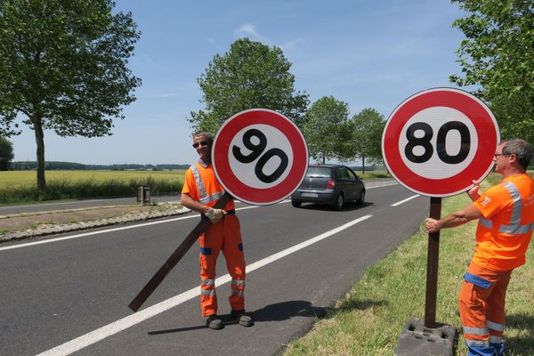 Le Calvados repasse toutes ses routes départementales à 80 km/h. Dans l'Orne, la moitié des axes restent limités à 90km/h.