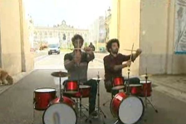 Concert porte Héré à Nancy.