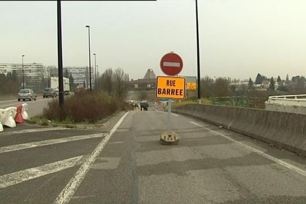 Le rond point sera fermé durant une semaine