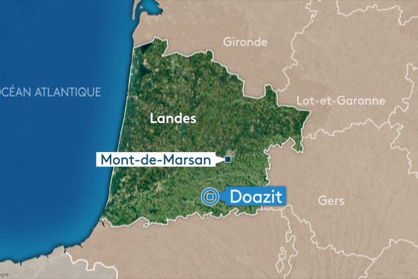 Un accident mortel est survenu à Doazit dans les Landes ce jeudi 26 août dans la matinée. 