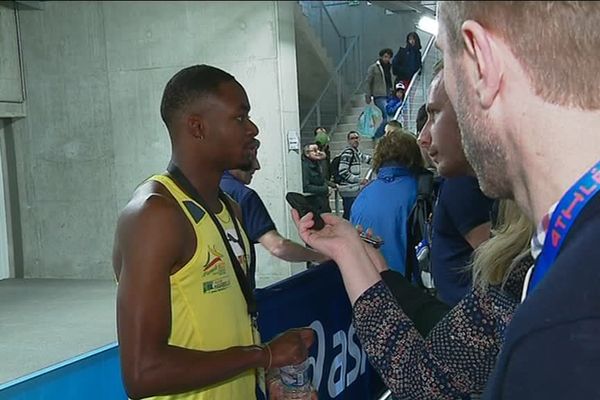 Le marseillais Marvin René conserve son titre de champion de France du 60 m