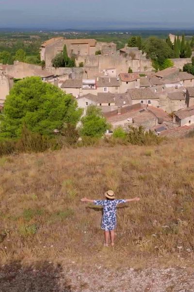 Lagnes, la nouvelle ville de cœur de Danièle Evenou.